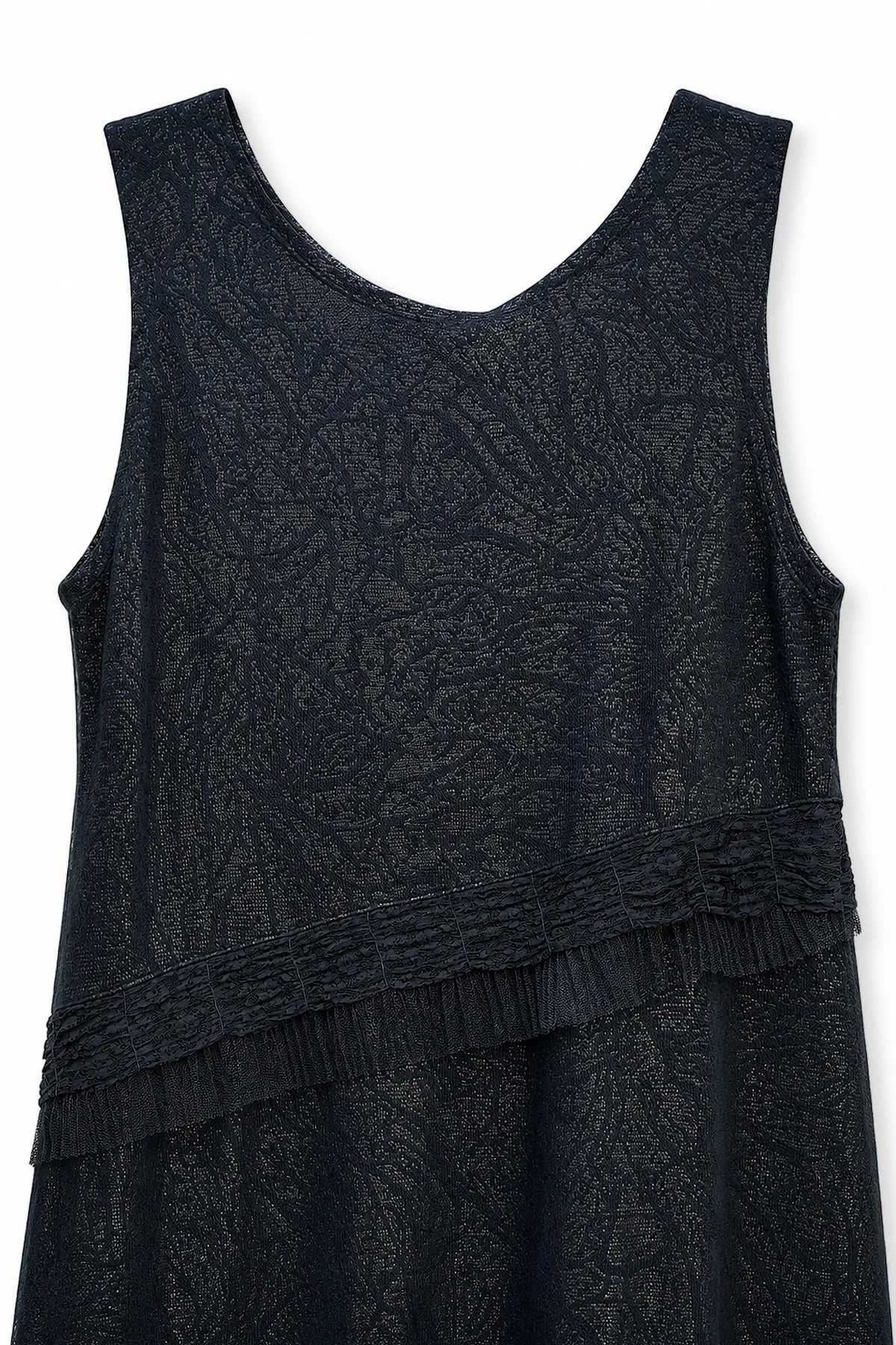 Vestido Brocato Negro