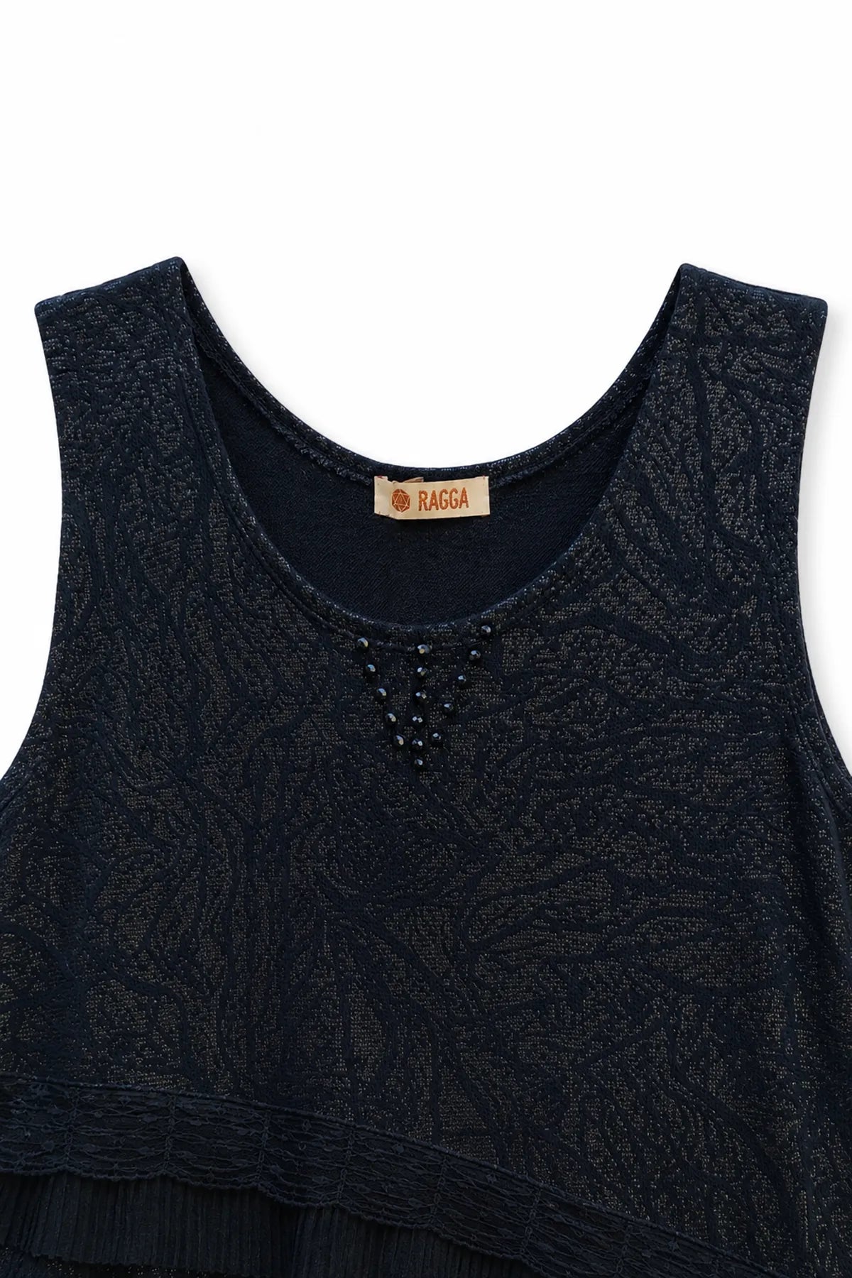 Vestido Brocato Negro