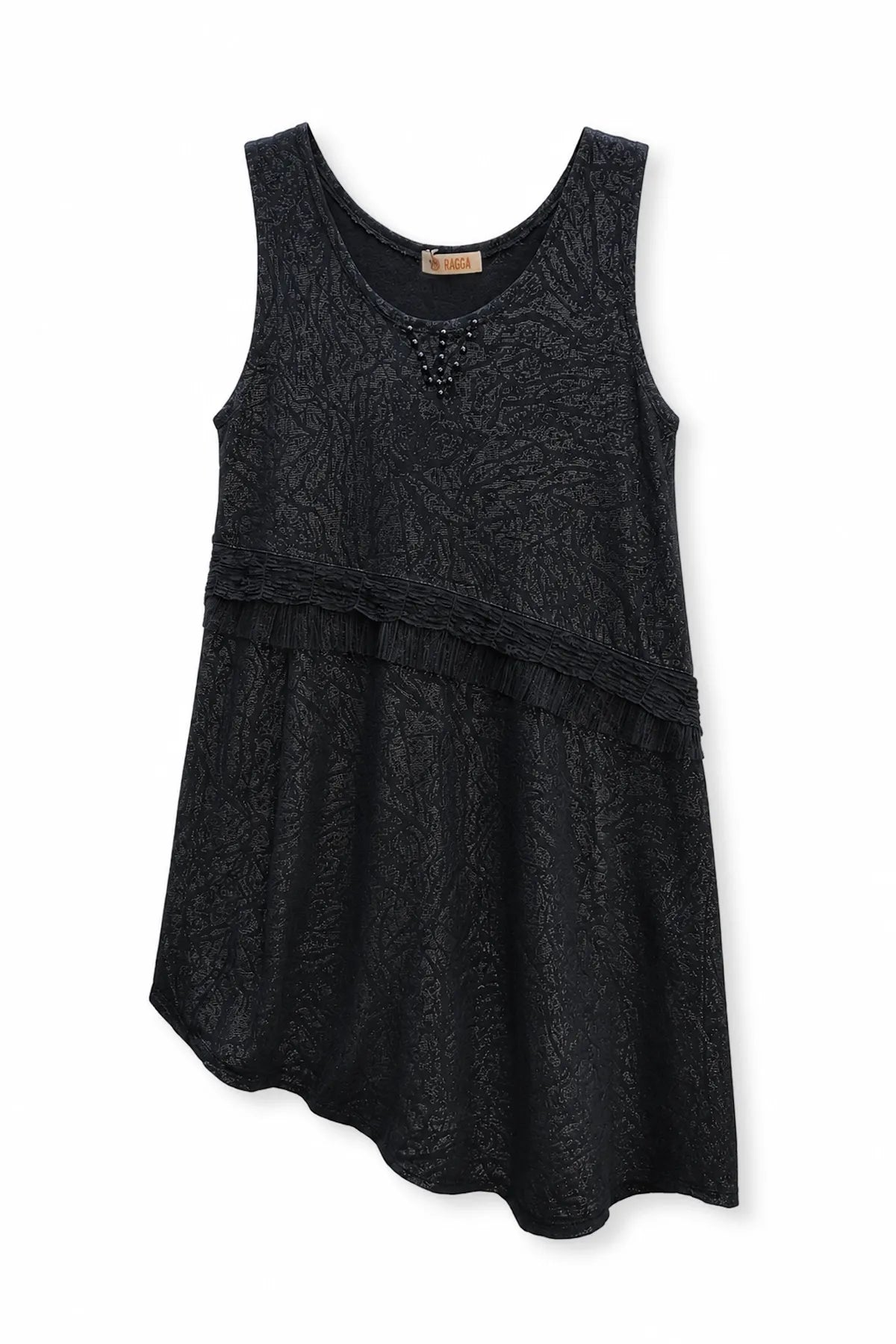 Vestido Brocato Negro