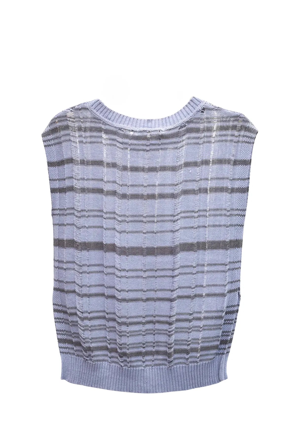 Top Tejido Relieve Lineal