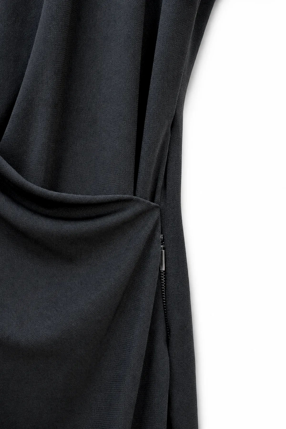 Vestido Lycra Cruce Cierre