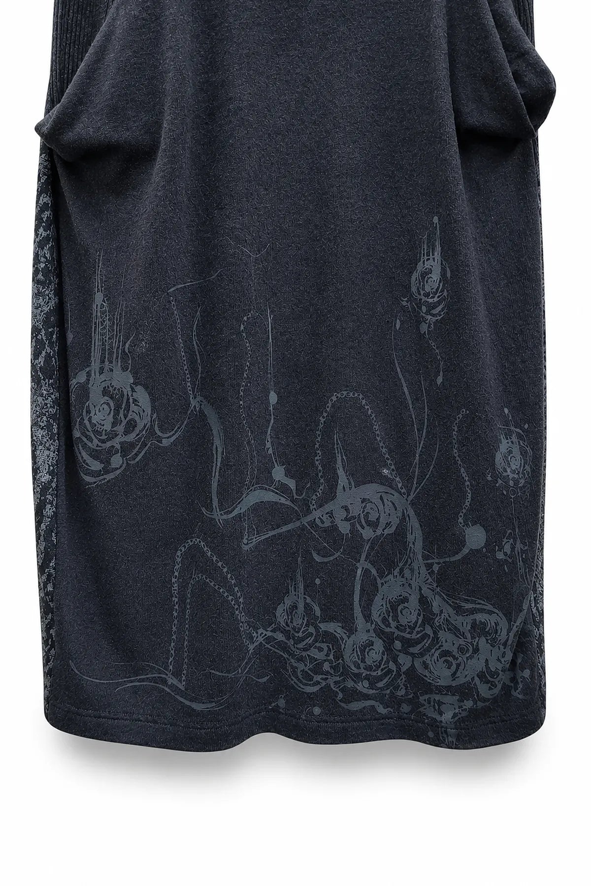 Vestido Patchwork Grafito