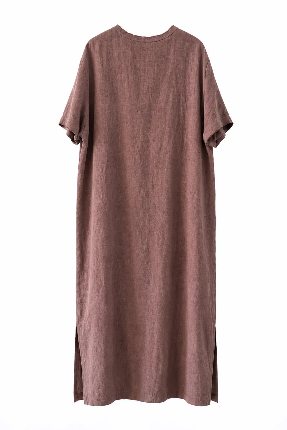Vestido Punto y Lino Cipolla espalda