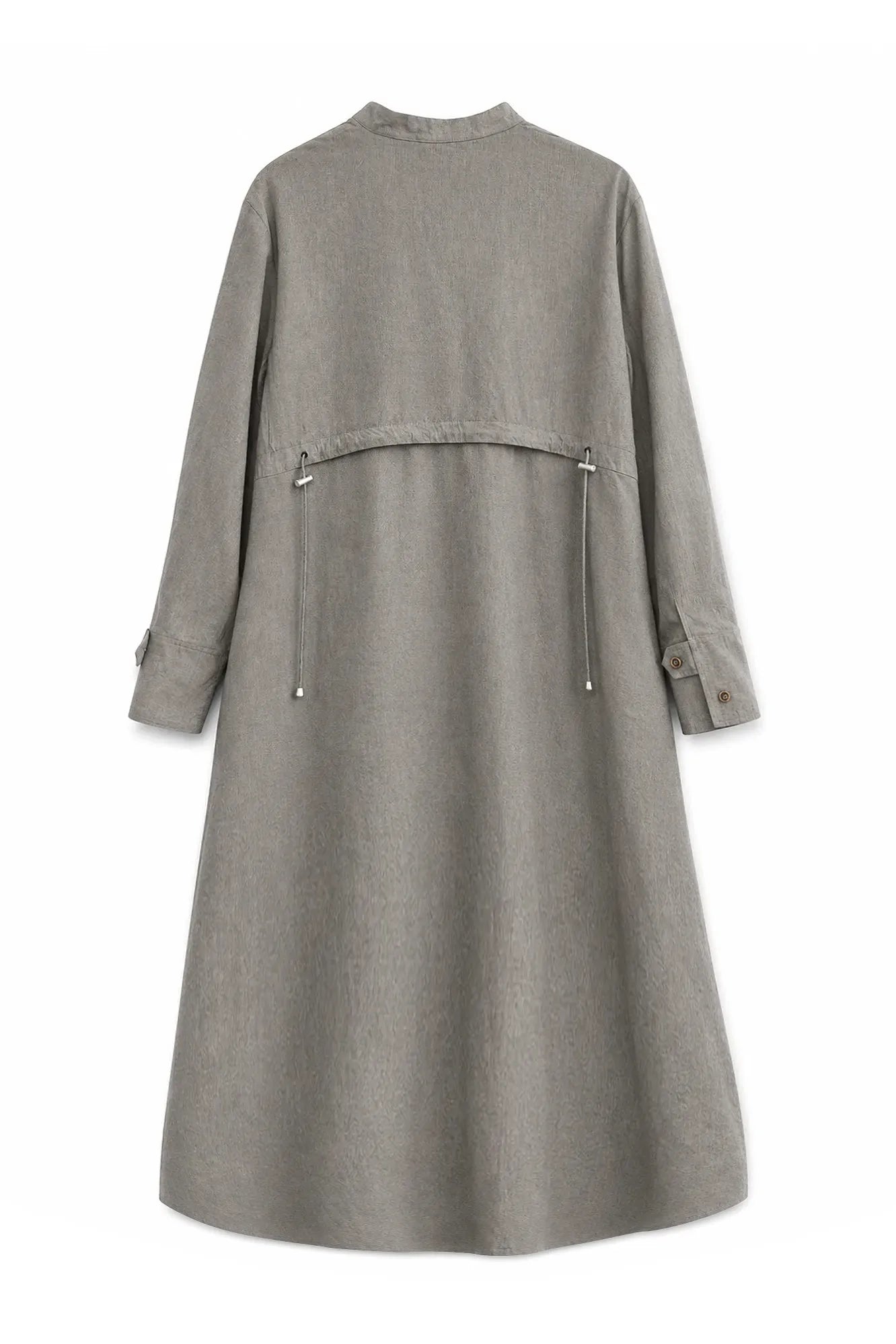 Vestido Mao Abotonado Milrayas