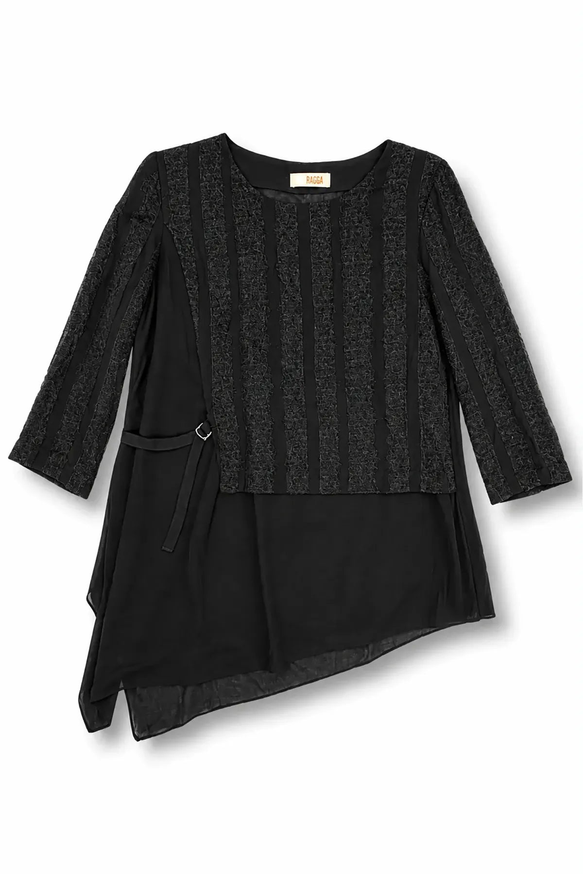 Polera Capas Negra
